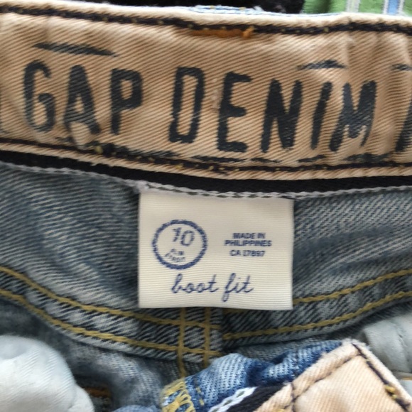 ☀️👖Two for $15👖Gap Kids boot fit jeans - Picture 4 of 6